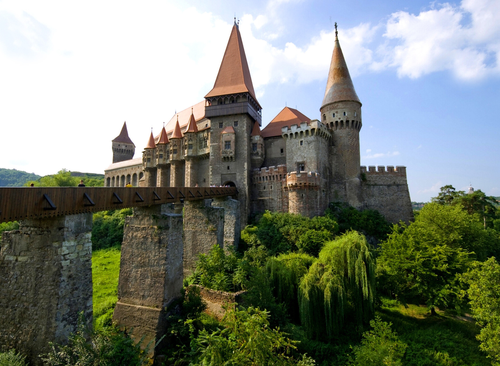 Sfondi Corvin Castle in Romania, Transylvania 1920x1408