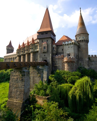 Corvin Castle in Romania, Transylvania - Obrázkek zdarma pro 360x640