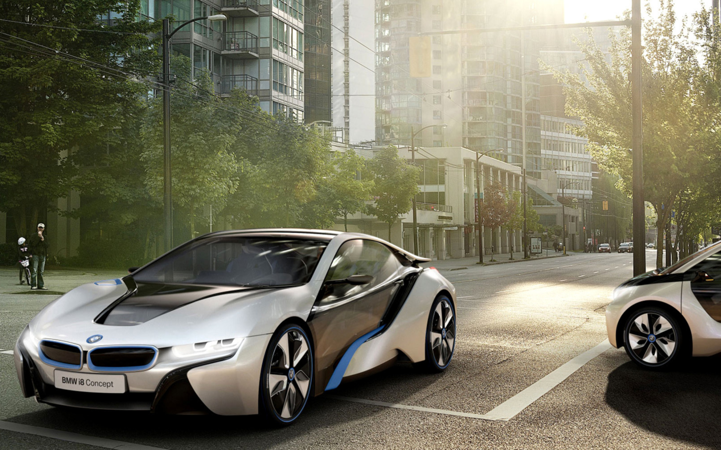 Screenshot №1 pro téma BMW i8 1440x900