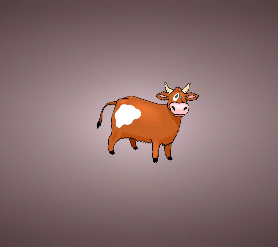 Sfondi Funny Cow 1080x960