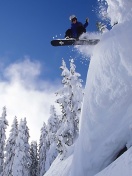 Fondo de pantalla Snowboarding GoPro HD Hero 132x176