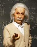 Screenshot №1 pro téma Albert Einstein 128x160