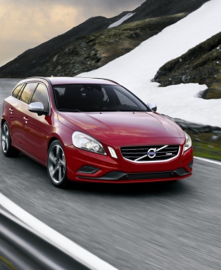 Volvo V60 - Obrázkek zdarma pro 320x480