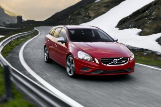 Volvo V60 Background for Android, iPhone and iPad