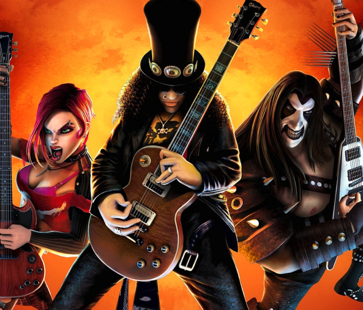 Screenshot №1 pro téma Guitar Hero Warriors Of Rock 1200x1024