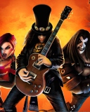 Screenshot №1 pro téma Guitar Hero Warriors Of Rock 128x160