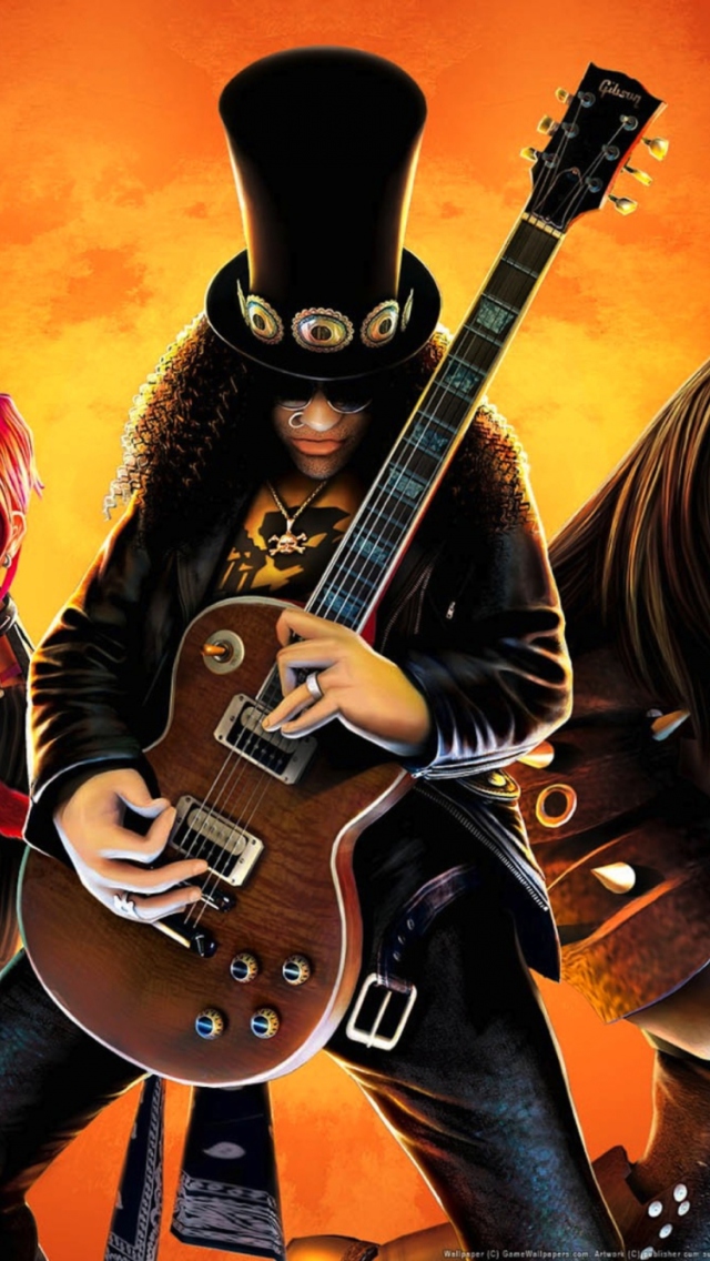 Screenshot №1 pro téma Guitar Hero Warriors Of Rock 640x1136