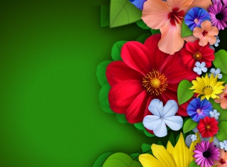 Flowers Background for Android, iPhone and iPad