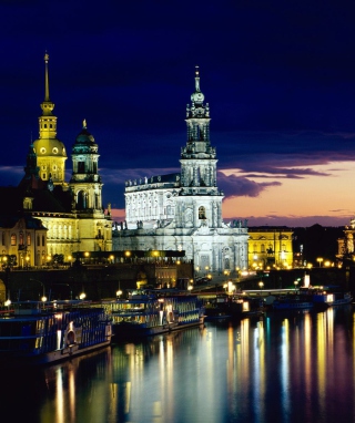 Elbe Dresden Germany sfondi gratuiti per Nokia Lumia 800
