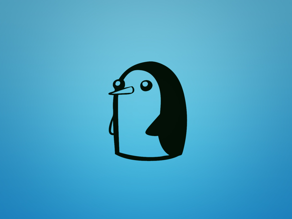 Fondo de pantalla Adventure Time - Penguin 1152x864