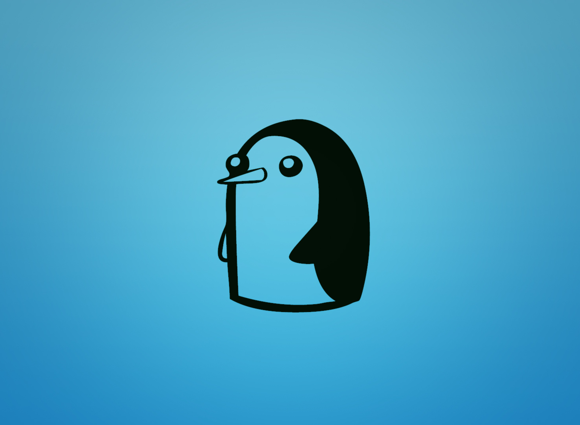 Fondo de pantalla Adventure Time - Penguin 1920x1408