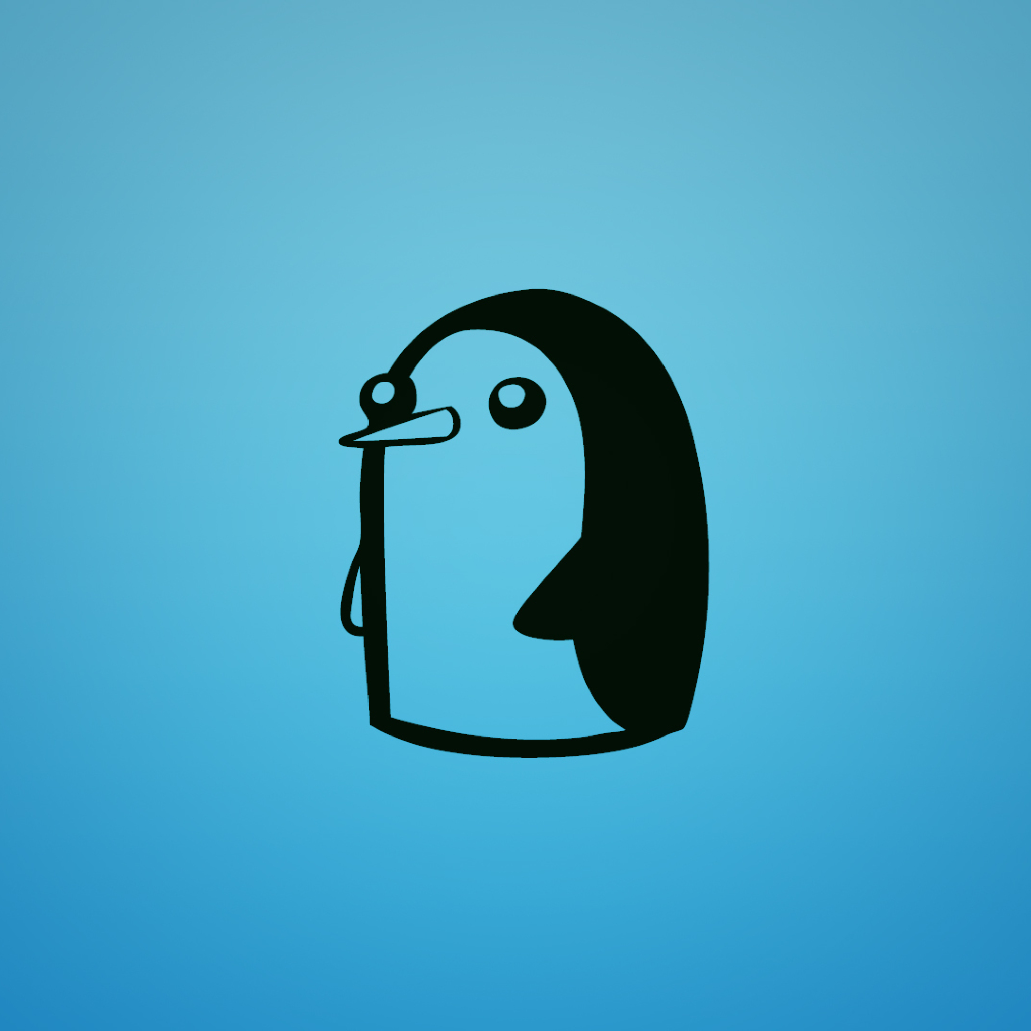 Screenshot №1 pro téma Adventure Time - Penguin 2048x2048