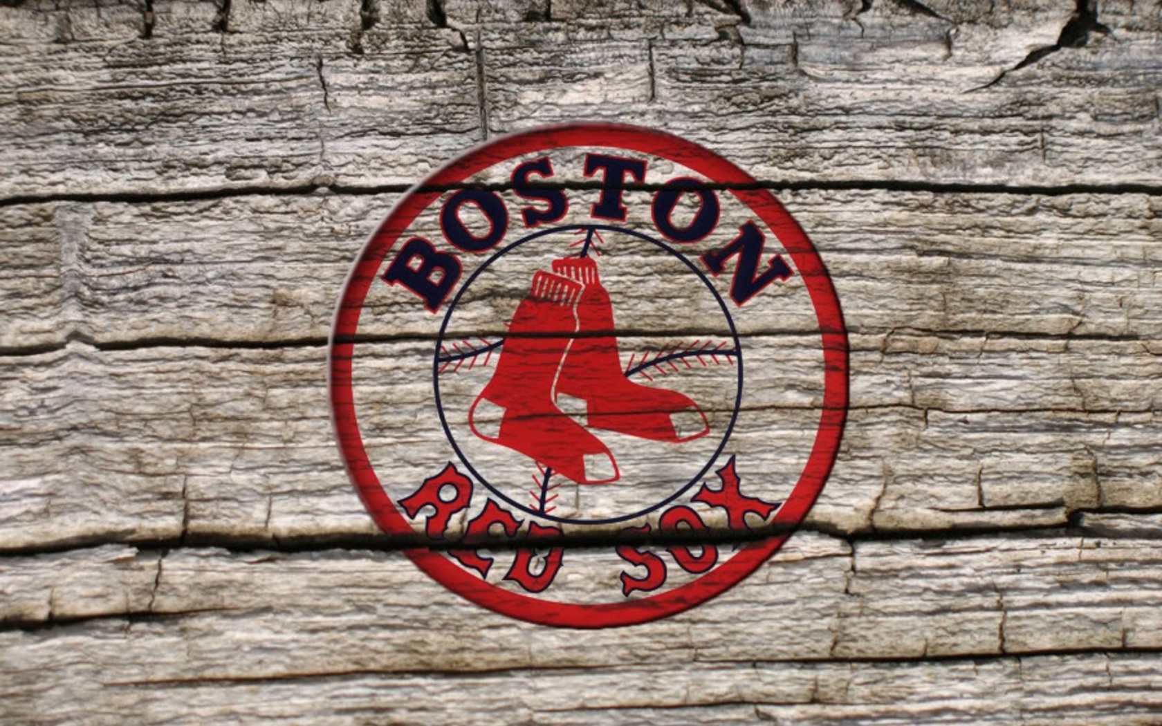 Das Boston Red Sox Logo Wallpaper 1680x1050