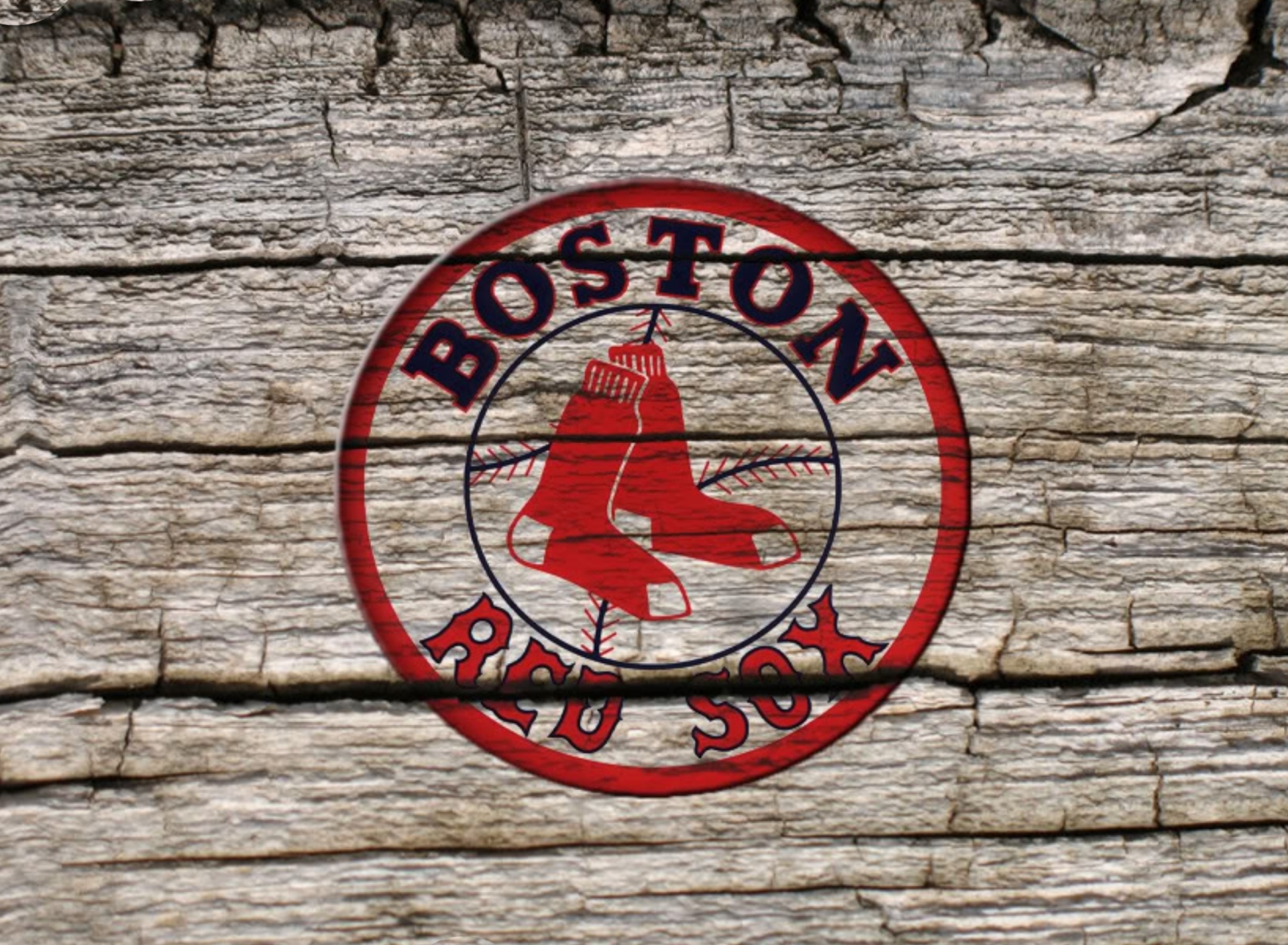 Screenshot №1 pro téma Boston Red Sox Logo 1920x1408