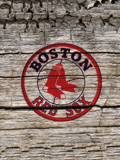 Обои Boston Red Sox Logo 480x640