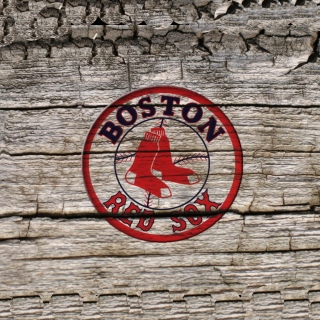 Kostenloses Boston Red Sox Logo Wallpaper für iPad 2