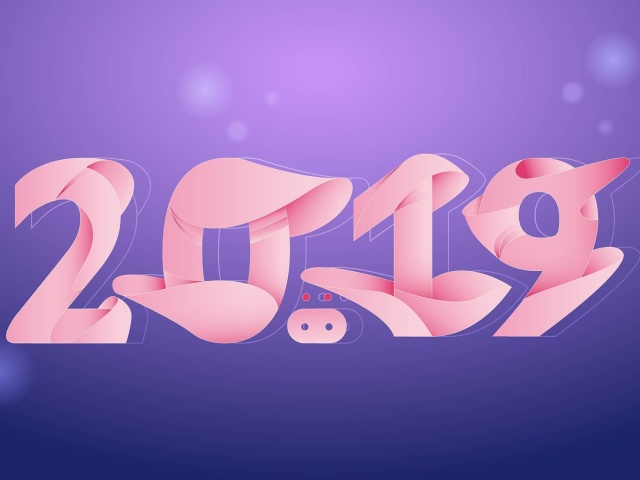 Обои New Year Celebrations 2019 640x480