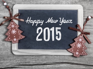 Sfondi Happy New Year 2015 320x240