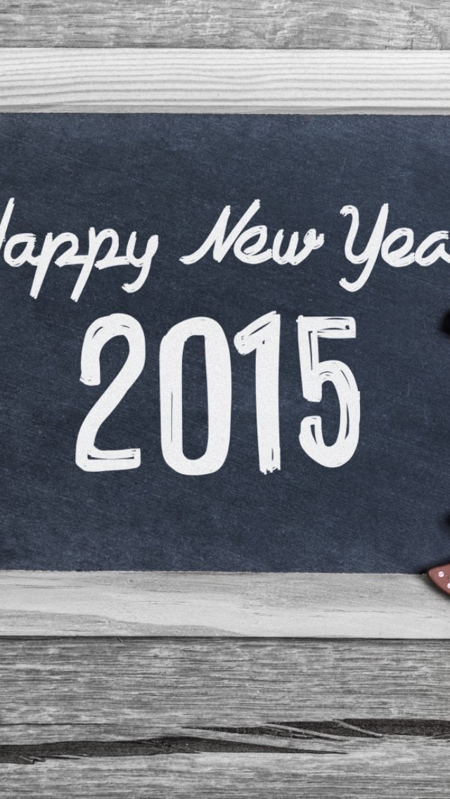 Happy New Year 2015 wallpaper 640x1136