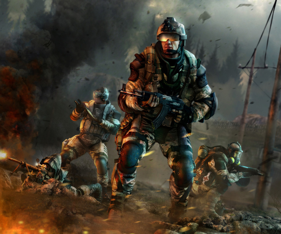 Warface Game wallpaper 960x800