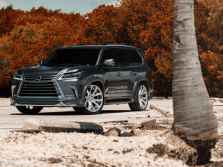 Das Lexus LX570 Wallpaper 320x240