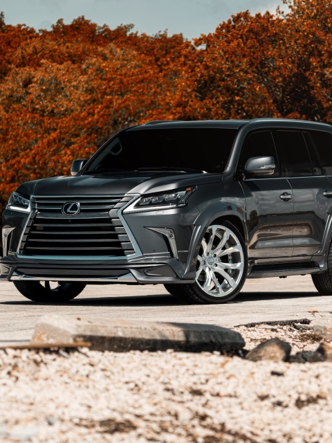 Fondo de pantalla Lexus LX570 480x640