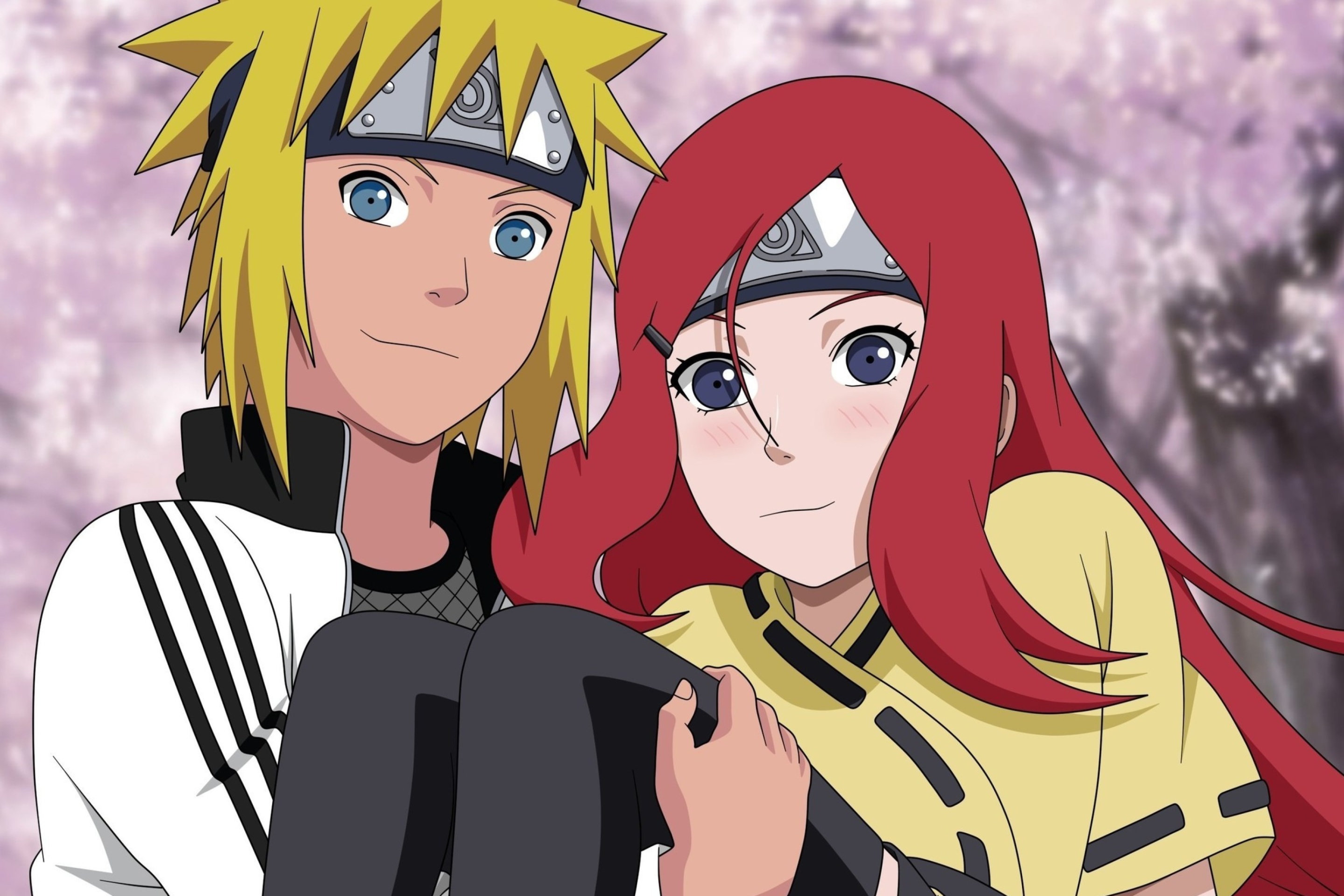 Minato Namikaze And Kushina Uzumaki screenshot #1 2880x1920