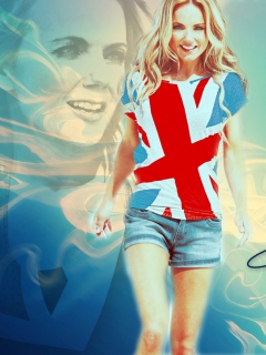 Screenshot №1 pro téma Geri Halliwell 240x320