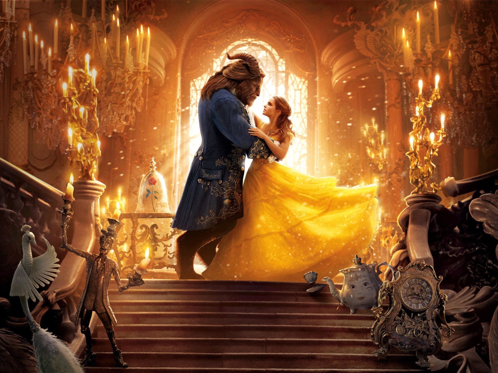Das Beauty and the Beast HD Wallpaper 1600x1200