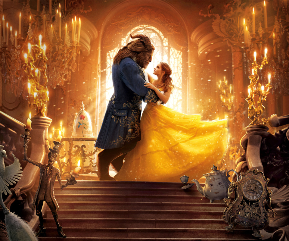 Fondo de pantalla Beauty and the Beast HD 960x800