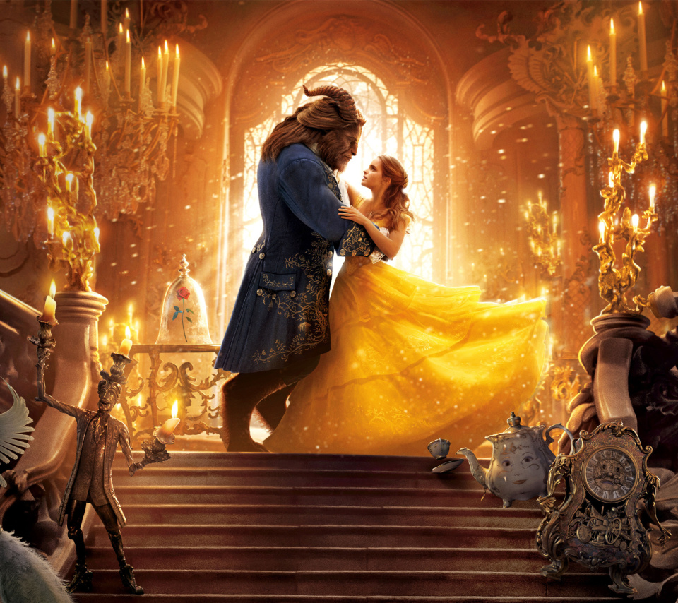 Das Beauty and the Beast HD Wallpaper 960x854
