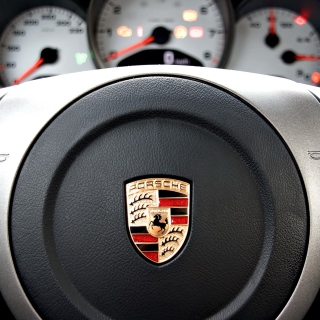 Porsche Logo - Obrázkek zdarma pro iPad 3