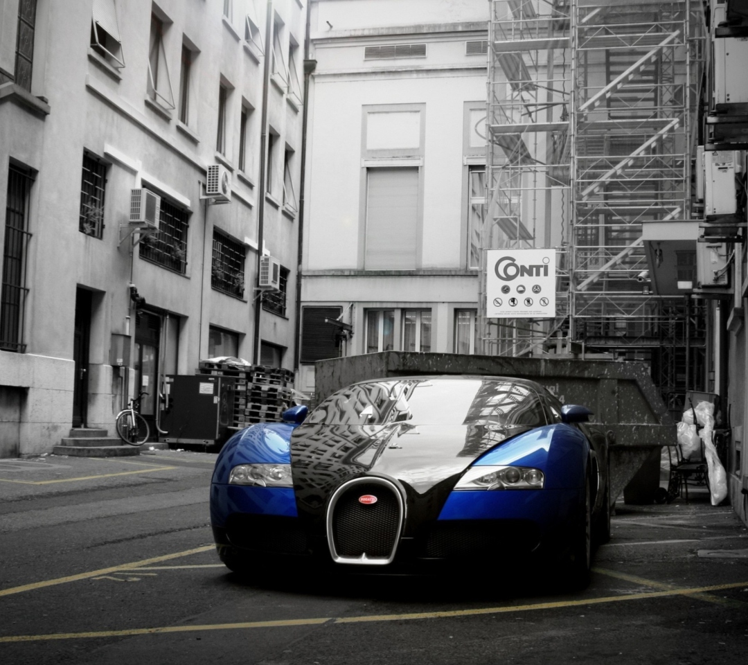 Screenshot №1 pro téma Bugatti Veyron Grand Sport 1080x960