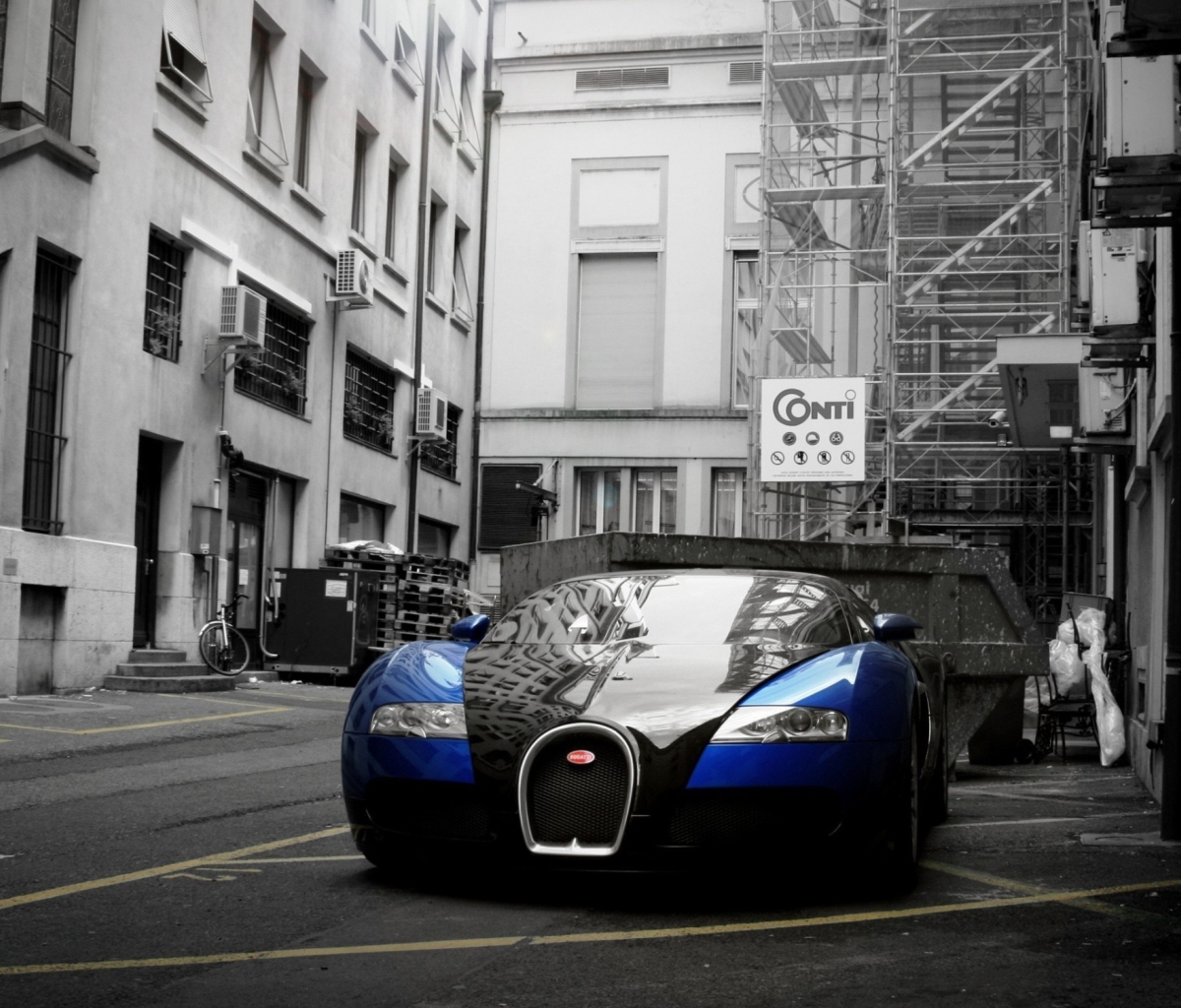 Fondo de pantalla Bugatti Veyron Grand Sport 1200x1024