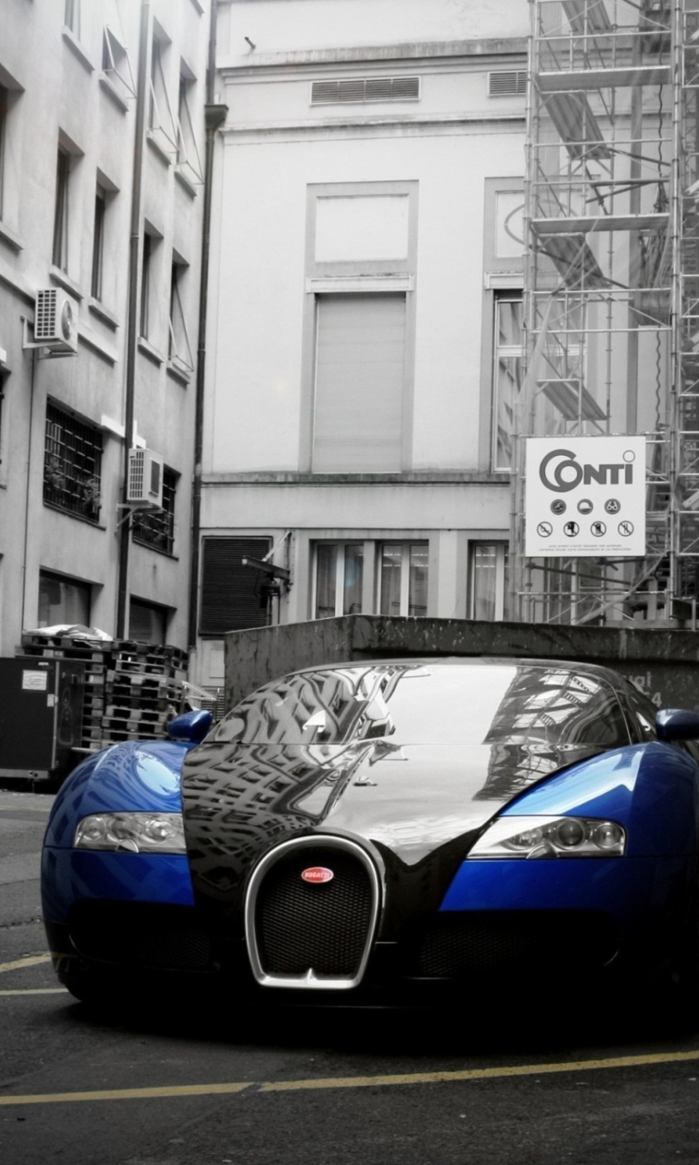 Screenshot №1 pro téma Bugatti Veyron Grand Sport 768x1280