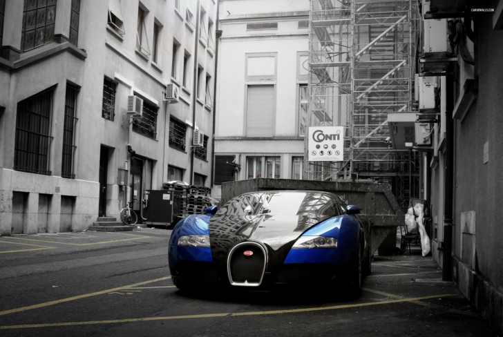 Обои Bugatti Veyron Grand Sport