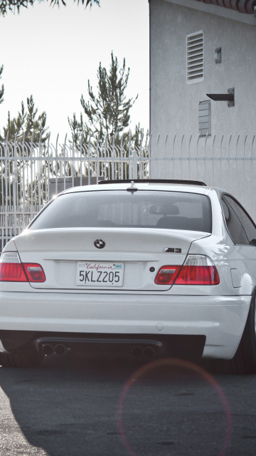 Fondo de pantalla BMW E46 360x640