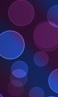 Fondo de pantalla Bokeh 240x400