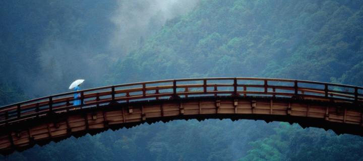 Screenshot №1 pro téma Kintai Bridge Japan 720x320