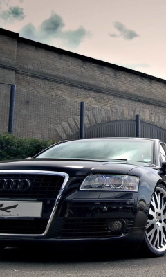 Sfondi Audi A8 and Bentley, One Platform 240x400