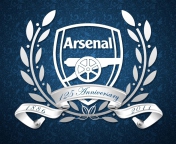Screenshot №1 pro téma Arsenal Anniversary Logo 176x144