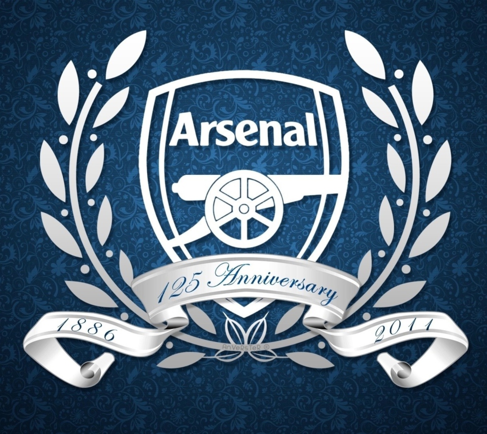Screenshot №1 pro téma Arsenal Anniversary Logo 960x854