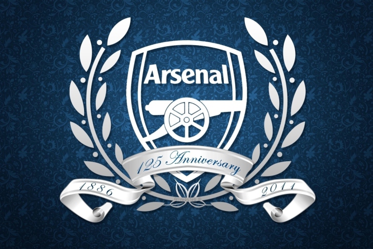 Das Arsenal Anniversary Logo Wallpaper