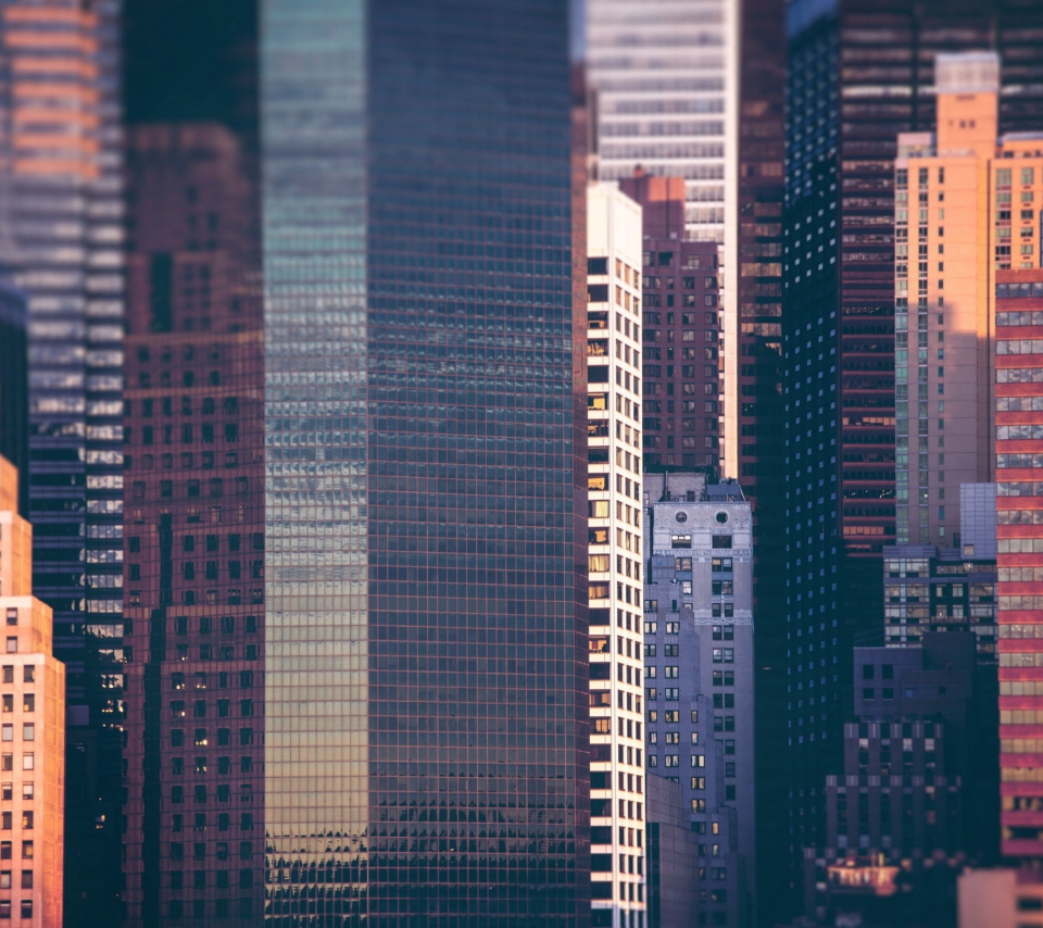 Das Manhattan Buildings Wallpaper 960x854