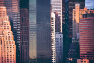 Manhattan Buildings Background for Android, iPhone and iPad