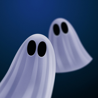 Ghosts Blue sfondi gratuiti per iPad 2