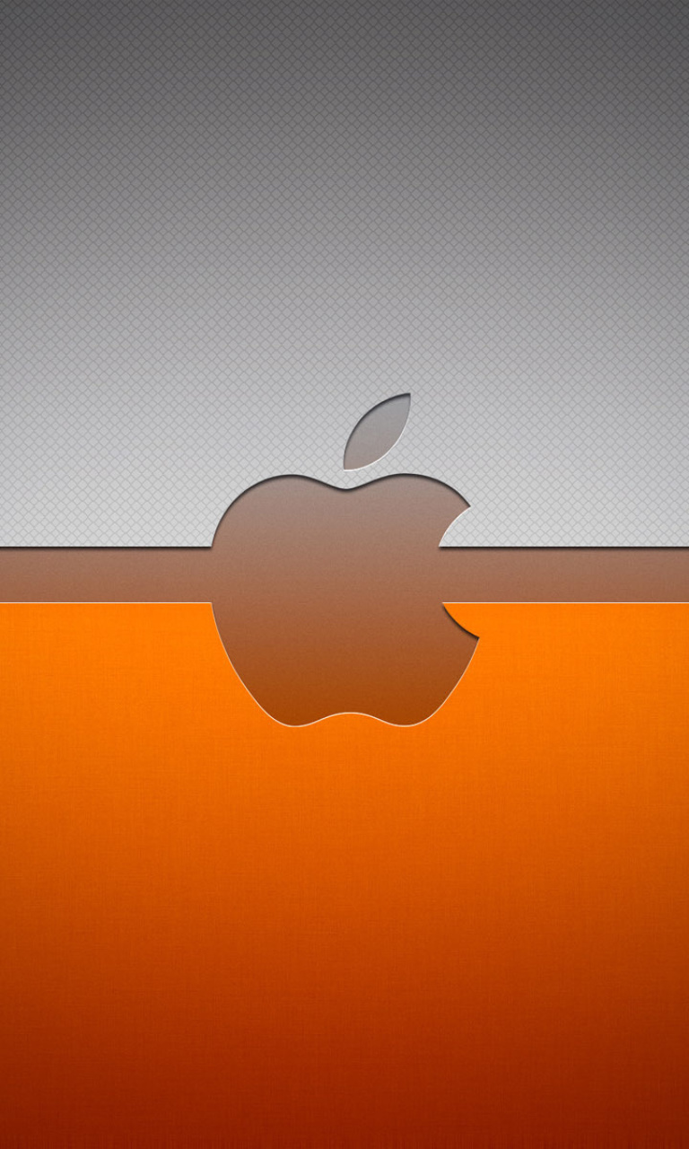 Fondo de pantalla Apple Mac Emblem 768x1280