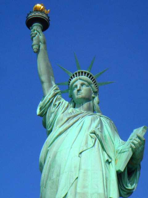 Screenshot №1 pro téma Statue Of Liberty 480x640