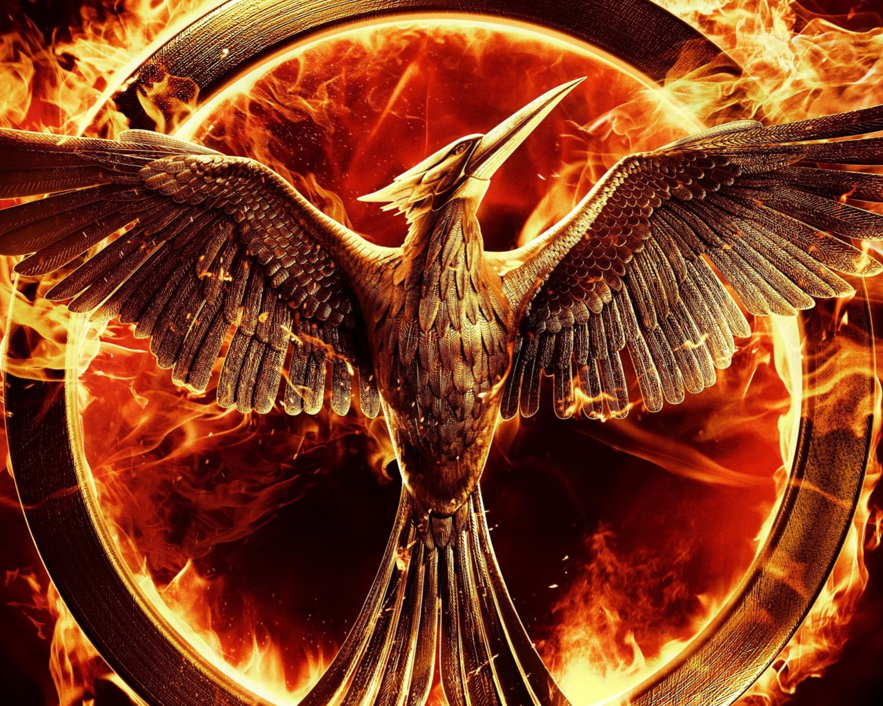 Screenshot №1 pro téma The Hunger Games Mockingjay 1280x1024