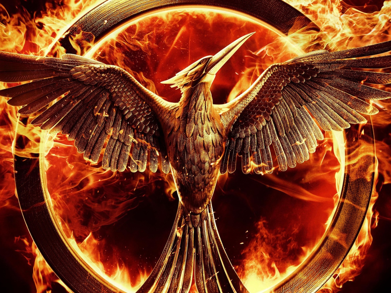 The Hunger Games Mockingjay wallpaper 1280x960